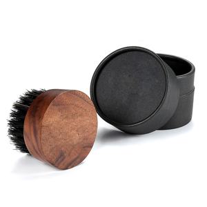 <span class=keywords><strong>Brosse</strong></span> à <span class=keywords><strong>barbe</strong></span> pour hommes - <span class=keywords><strong>Brosse</strong></span> à poils de sanglier petite et ronde - Kits de toilettage pour hommes en bois - Product Image 6