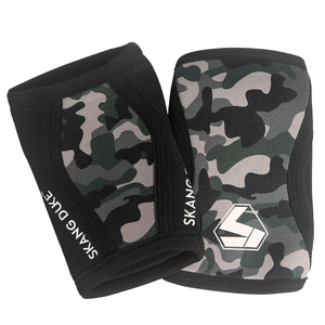 Khuỷu tay bảo vệ thiết bị đào tạo Camo khuỷu tay bảo vệ miếng đệm trọng lượng nặng nâng nén khuỷu tay cú đúp - Product Image 1