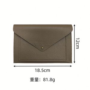 Cartera de Viaje Compacta de Cuero PU con Cubierta de Lujo para Tarjetas y Pasaporte, Ideal para Regalos - Product Image 2