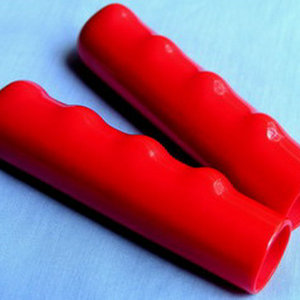 PVC protective cap, <b>plastic</b> sleeve, red soft <b>rubber</b> cap, external threaded pipe sleeve, <b>rubber</b> protective sleeve. - Product Image 1