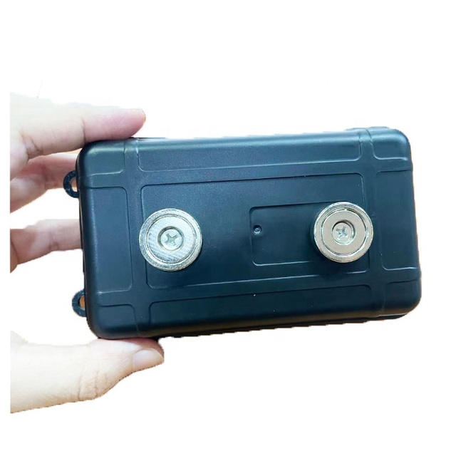 Magnetic Key Holder Under Car Waterproof Magnetic Key Hider Outdoor, Large Size GPS Case for Secure Storage