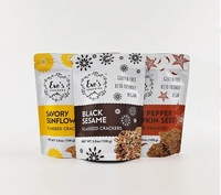 Sachet Doypack refermable en Mylar de qualité alimentaire pour l'emballage des amandes, des noix de macadamia et des noix - Impression par héliogravure - Vente en gros
