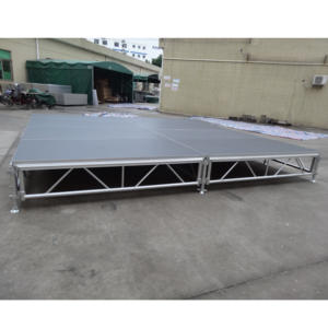 Escenario de aluminio portátil ajustable en altura para celebración - Product Image 5