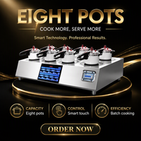 Cuisinière à gaz et électrique en acier inoxydable SEMIKRON, 3000-5000W, multi-brûleurs, allumage électronique, 220V/380V, cuisine d'hôtel