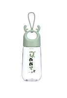 Bouteille d'eau sport unisexe 570 ml en plastique avec filtre, pour boire directement, écologique, réutilisable, avec mousqueton intégré, idéale pour la rentrée scolaire et les activités de plein air