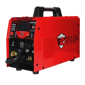 Zelda đa chức năng 220V MIG Máy hàn NBC-200 soldadora Inverter Mig Tig welidng máy