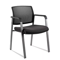 Chaise de bureau de luxe ergonomique moderne en maille, réglable en hauteur, empilable, de haute qualité, pour la maison et l'école, vente en gros directe usine