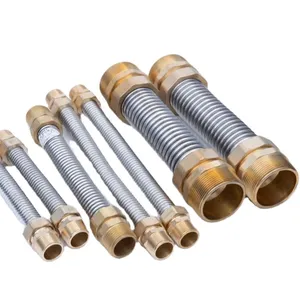 Stainless Steel 304 Hose Fittings For Household Water Heating Made Of Brass Material Pipe Fittings Genre