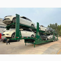 Ottc Car Carrier 5/6/7/8/10 Cars Double Deck Transporter Semi Truck Auto Trailer Large Car Carrier Long-distance Professional