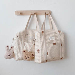 Bolsa de pañales de maternidad de gran capacidad, organizador de pañales para mujer, mochila para cochecito de alta calidad para viajes de mamá y bebé - Product Image 6