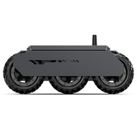 Rails d'extension flexibles et extensibles 6x4 pour UGV tout-terrain, ordinateur esclave ESP32, châssis de robot mobile 6 roues 4x4 UART/12C