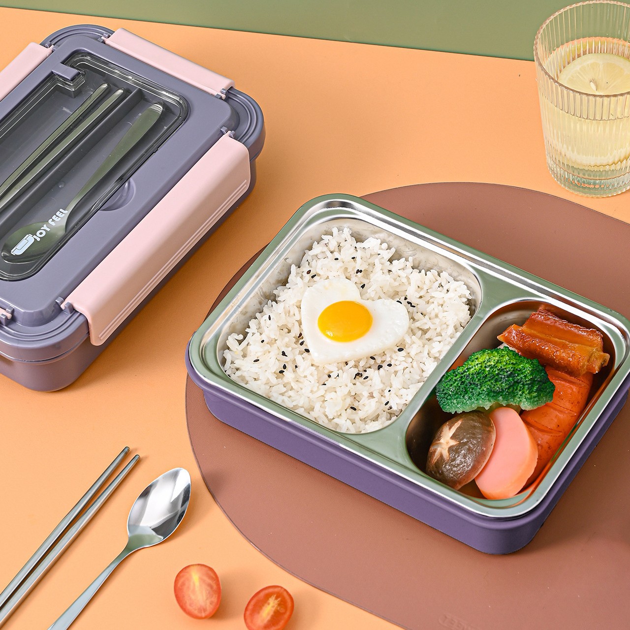 750ml violet, 2 grilles