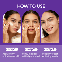 Crème Visage Blanchissante en Gros Sans Sulfate Hydratant Éclaircissant Crème Corporelle Complète Blanchissante
