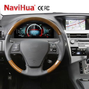 หน้าจอแสดงผลแบบ Virtual Cockpit ขนาด 12.3 นิ้ว สำหรับ Lexus RX ปี 2009-2014 จอ LCD แดชบอร์ด รองรับ Carplay ชุดหน้าปัดดิจิตอล มาตรวัดความเร็ว อัพเกรด Carplay - Product Image 2