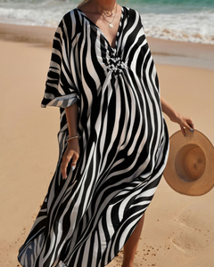 Caftan imprimé de 29 couleurs STOCK, couvertures de plage longues et amples Boho de grande <span class=keywords><strong>taille</strong></span> - Product Image 2