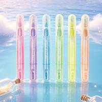 Ensemble de 108 surligneurs Heshuo au design bouteille flottante, multicolores, pour dessin et écriture, aspect élégant