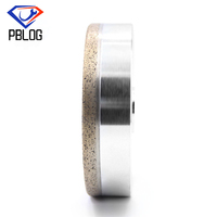 Pblog 130/150/175mm 8*8/10*10 meule diamant continue pour Machine à ligne droite pour verre marbre carrelage pierre