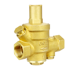 Válvula Reductora de Presión de Agua de Latón DN15 <span class=keywords><strong>1</strong></span>/<span class=keywords><strong>2</strong></span> Pulgadas de Fábrica TMOK Yuhuan, Regulador de Presión Ajustable con Filtro - Product Image 1