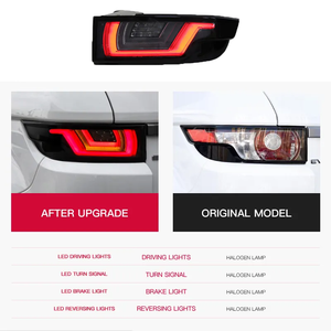 Nuevas luces traseras ahumadas LED de calidad Original para modificación y actualización Range Rover <span class=keywords><strong>Evoque</strong></span> 2012-2018 - Product Image 4