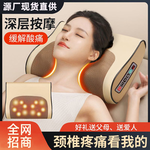 Massage Pillow Neck Shoulder Backrest Heating Kneading Usb Powered Full Body Massager - Product Image 5