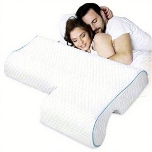 Almohada de Espuma Viscoelástica para Parejas con Rebote Lento, Suave y Transpirable, Protección Cervical para Dormir de Lado sin Presión en las Manos - Product Image 3