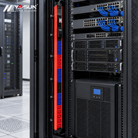Unité de distribution d'alimentation (PDU) intelligente à montage en rack avec surveillance à distance pour les équipements de serveurs informatiques des centres de formation informatique
