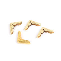 Protège-coins métalliques décoratifs de qualité supérieure pour livres, albums photo et menus – Protection d'angle plate pour sacs et livres