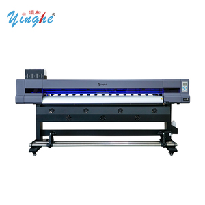 Impresora Eco Solvente de 1.9m de Precio de Fábrica Yinghe, Puede Imprimir Pancartas, Adhesivos para Autos, Pancartas Flexibles, Película de PVC de Visión Unidireccional - Product Image 2