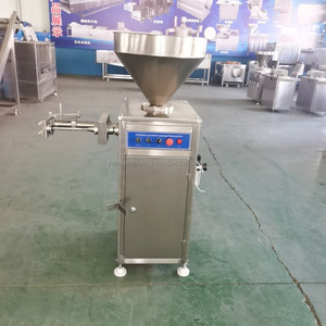 Relleno de salchichas de salami neumático de alta eficiencia, mini relleno de salchichas para perros calientes, máquina neumática para atar salchichas - Product Image 5