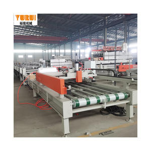 Línea de producción de panel Mgo reforzado con malla de fibra de vidrio de grado automático con componentes PLC - Product Image 5