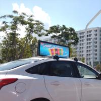 Pantalla LED a Todo Color para Techo de Taxi/Auto P2.5mm, Publicidad HD de Doble Cara con Tecnología GPS OLED, Resistente al Agua IP66