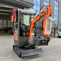 Mini-excavatrices Ce Epa 1 tonne, 1,5 tonne, 1,6 tonne avec flèche pivotante