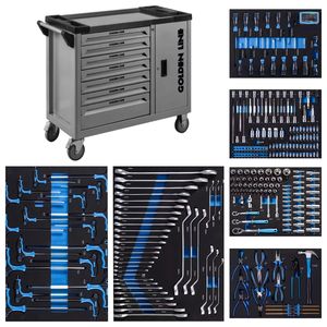 Armoire <span class=keywords><strong>à</strong></span> <span class=keywords><strong>outils</strong></span> roulante <span class=keywords><strong>à</strong></span> 7 tiroirs avec serrure et porte latérale |   Coffre <span class=keywords><strong>à</strong></span> <span class=keywords><strong>outils</strong></span> robuste, chariot de rangement, boîte <span class=keywords><strong>à</strong></span> <span class=keywords><strong>outils</strong></span> sur roues personnalisée OEM/ODM - Product Image 5