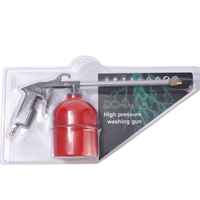 Pistolet de nettoyage pneumatique haute pression à buse réglable pour dégraissage de moteur de voiture et nettoyage de surface avec gobelet