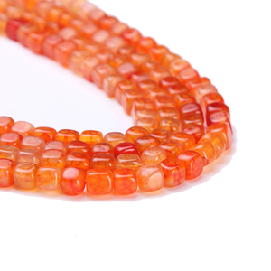 Cuentas de Piedras Preciosas con Corte Brillante para la Fabricación de Joyas, Colección de Piedras Sueltas, Rojo, Amarillo, Turquesa, Ojo de Gato, Rodocrosita, 8 mm de Altura - Product Image 5