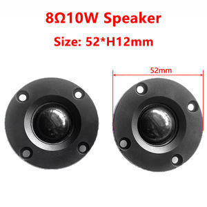 Alta calidad 2 pulgadas 52*12mm película de seda Tweeter cúpula cuerno Tweeter para sistema de cine en casa sala de reuniones <span class=keywords><strong>Cenema</strong></span> estudio de grabación - Product Image 2