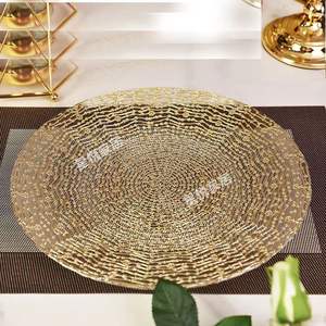 Assiettes rondes créatives personnalisées en usine, motif de fleurs de cerisier, vaisselle, steak, salade, vaisselle de table occidentale - Product Image 3