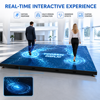 Pantalla LED de Piso de Alta Resistencia TOOSEN P1.9 P2.9 P3.9 para Exposiciones de Automóviles con Pantalla LED Interactiva y Video Wall para Presentación de Vehículos