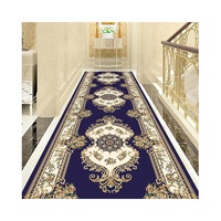 Luxus 3D-gedruckte europäische Gang Korridor Teppiche Lobby Flur Villa Long Runner Long Strip Area Teppiche
