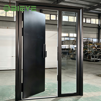 Porte extérieure/intérieure en alliage d'aluminium léger, étanche, anti-effraction, facile à transporter et à installer pour les applications transversales