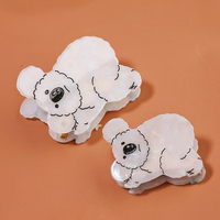 Midairy usine vente directe mignon koala ours cheveux griffe grand doux dessin animé acétate cheveux accessoires CSFZ0444