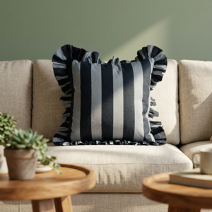 Indian Handmade New Design <b>Stripe</b> Hand Block Printed Pillow Case Soft Cotton Sofa <b>Cushion</b> Cover Bedding <b>Cushion</b> Cover Indian - Product Image 3
