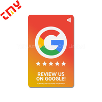 Tarjetas de Control DE ACCESO programables de plástico CR80 personalizadas, código QR, frecuencia de 13,56 MHz, NFC 213/215/216, revisión de Google, tarjeta NFC