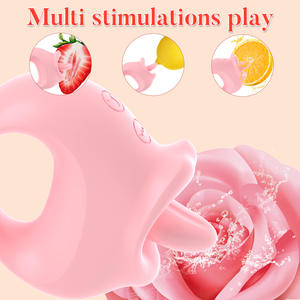 All'ingrosso a buon mercato Mini lingua vibratore migliori donne Saxy giocattoli uomini leccare vibratore giocattolo del sesso per donna - Product Image 2