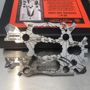 Nouvelle <span class=keywords><strong>carte</strong></span> à outils multi-usages de portefeuille de taille de <span class=keywords><strong>carte</strong></span> de crédit avec <span class=keywords><strong>carte</strong></span> à outils ninja - Product Image 1