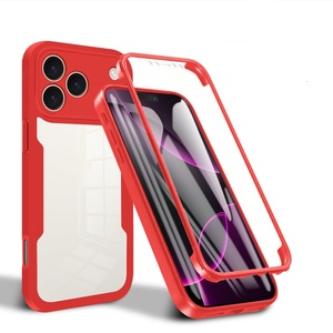 <span class=keywords><strong>Coque</strong></span> de protection intégrale 360° <span class=keywords><strong>avant</strong></span> et arrière pour <span class=keywords><strong>iPhone</strong></span> 17 <span class=keywords><strong>Pro</strong></span> <span class=keywords><strong>Max</strong></span> 16 15 Plus - Product Image 1