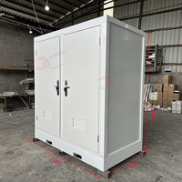 Salle de Bain Extérieure Préfabriquée, Cabine de Douche, Unité de Toilettes Mobile, WC Public Préfabriqué, Vestiaire Sanitaire pour Ouvriers