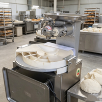 Machine automatique à fabriquer des boulettes de pâte pour restaurant, avec moteur, en acier inoxydable de qualité alimentaire, capacité de 30 pièces/minute