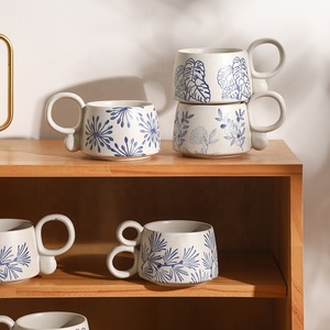 Nhà Máy bán hàng trực tiếp sứ Mugs handmade MỤC VỤ nghệ thuật chén gốm thả cho quà tặng cửa hàng bán hàng - Product Image 3