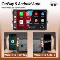 Radio Mobil Android 15 LELV 9 Inch untuk VW Golf Passat Polo Tiguan 8 Core 12+256G Wireless CarPlay Android Auto 4G LTE GPS Navi